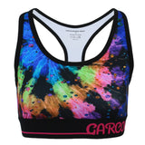 GMB Tie-Dye Black Sports Bra 2.0