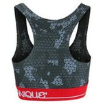 GMB Black/Gray Camo Customized Sports Bra