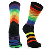 *NEW* GMB Black Signature Rainbow Socks