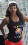 GMB Women's Rainbow Logo Customized Tanks