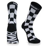 GMB Charcoal Black Customized Block Style Sport Socks