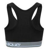 GMB Charcoal Black Customized Sports Bra